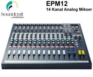 Soundcraft EPM12 12 Kanal Deck Mikser