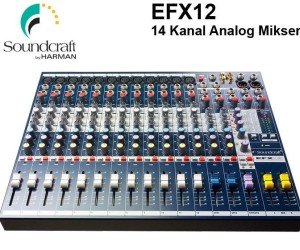 Soundcraft EFX12 14 Kanal Analog Mikser