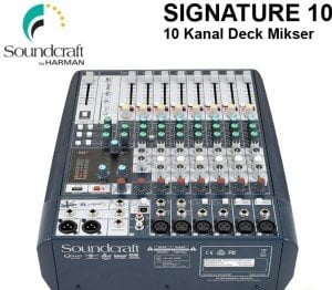 Soundcraft SIGNATURE 10 10 Kanal Deck Mikser