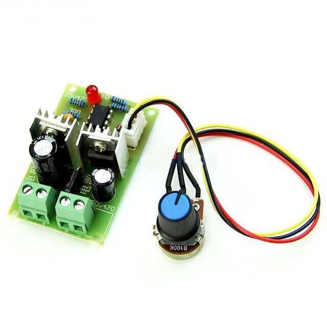 DC 12-36V 3A PWM Motor Hız Kontrol Kartı