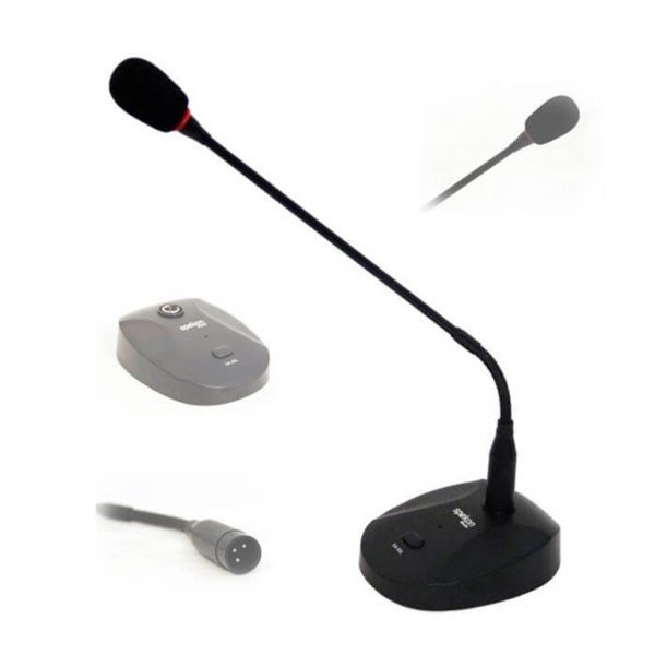 Spekon SA 50N Masa Tipi Işıklı Kürsü Mikrofonu