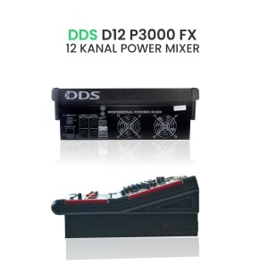 DDS D–12P3000FX  12 Kanal  2x1500 Watt Power Mikser