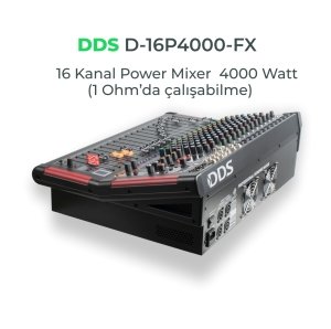 DDS  D–16 P 4000FX 16 Kanal 2x2000 Watt Power Mikser