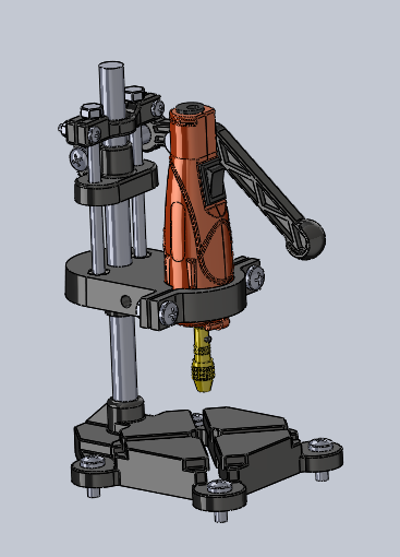 Matkap Sehpası ve Mini Drill (Matkap Ucu ve Mandren Seti Dahil)