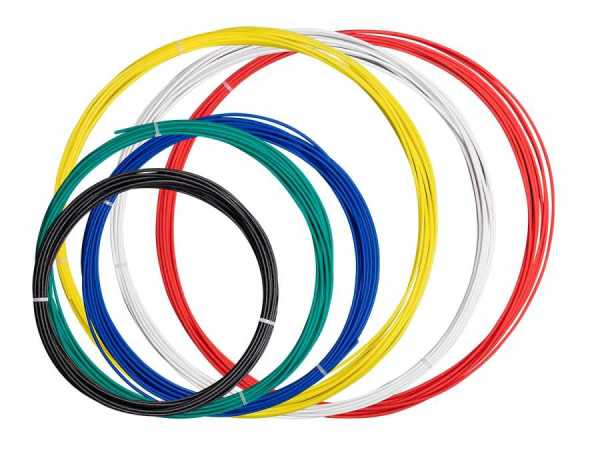 3D Yazıcı Kalem için eMate Gökkuşağı Filament Paketi - 6 Renk, 5′er Metre