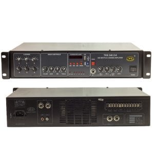 TKS-340 Z-6 340 Watt 6 Bölge Kontrollü Hat Trafolu Amplifikatör