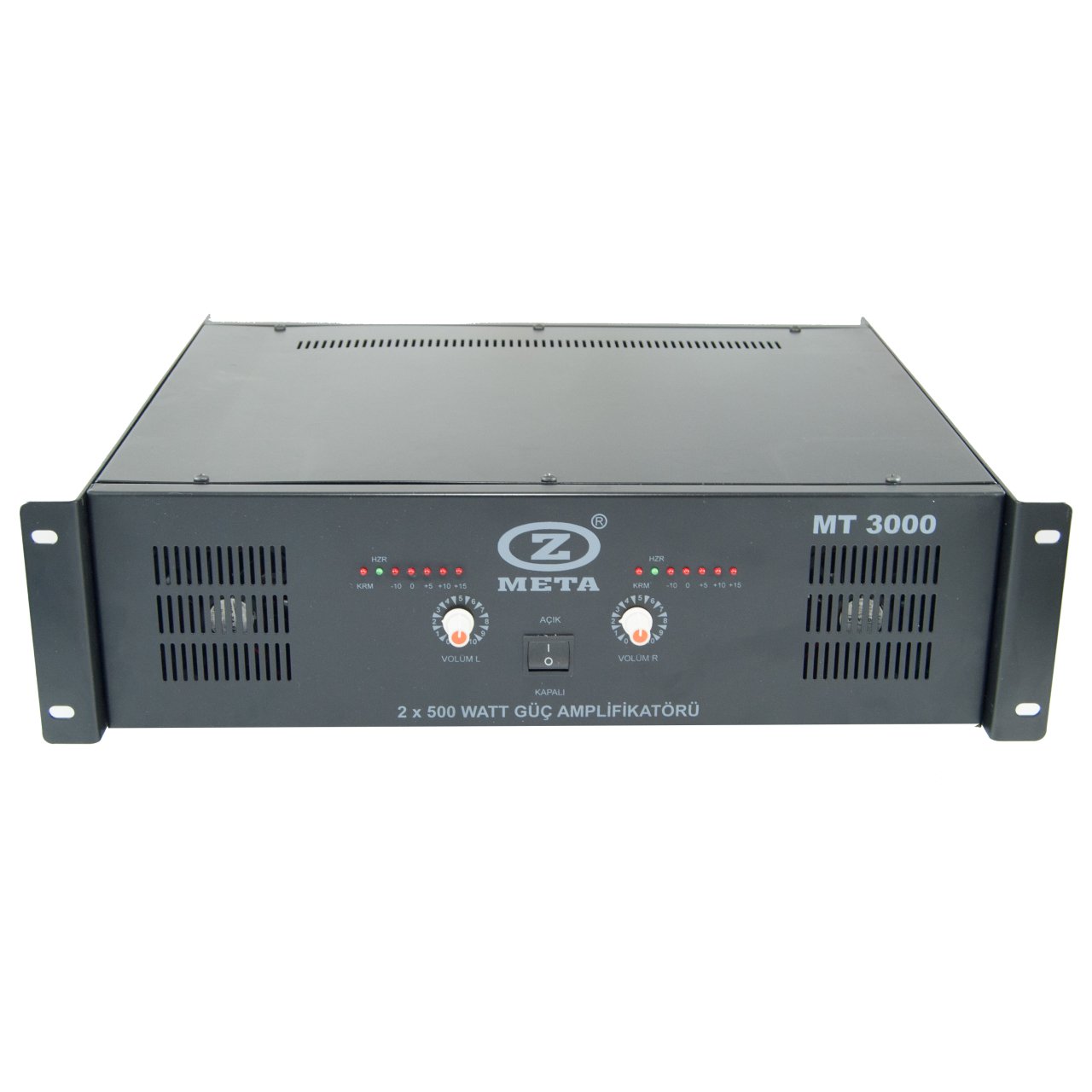 MT 3000 Stereo 2X500 Watt Güç Amplifikatörü
