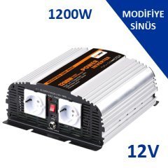 Carspa MS1200-12V-1200Watt Modifiye Sinüs