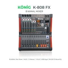 König  K-808 FX Kanal Deck Mikser