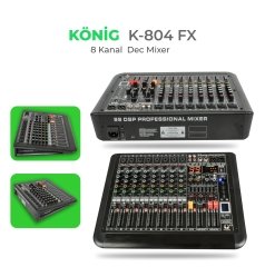 König  K-804 8 Kanal Deck Mikser