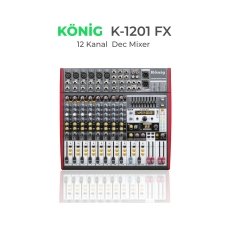 König K-1201 FX 12 Kanal Deck Mikser