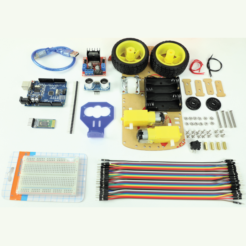 Arduino Uno Bluetooth Robot Araba Kiti