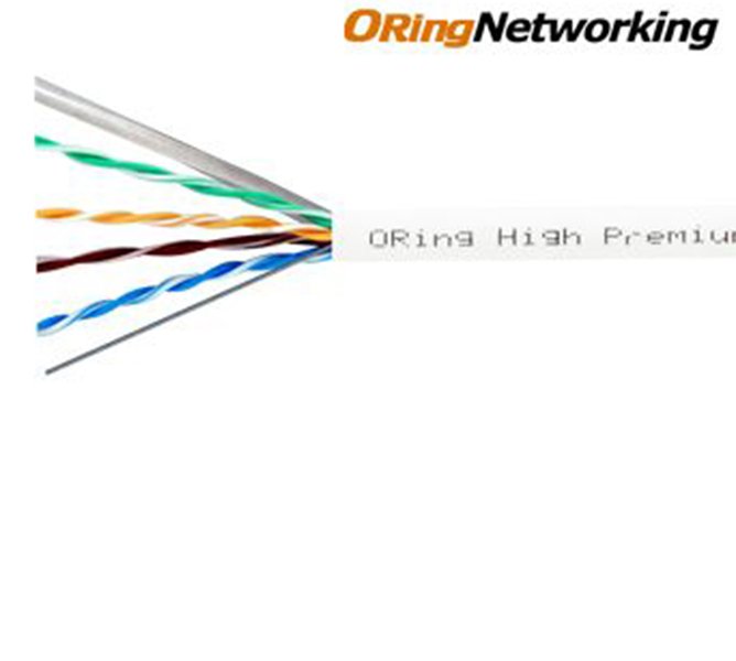 Oring RW-U0605WH U/UTP CAT6 23AWG LSZH Network Kablo