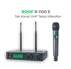 R–1100 EL Tek Kanal 2 Anten Uhf Kablosuz  Mikrofon