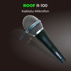 Roof R-100 Kablolu El Mikrofonu