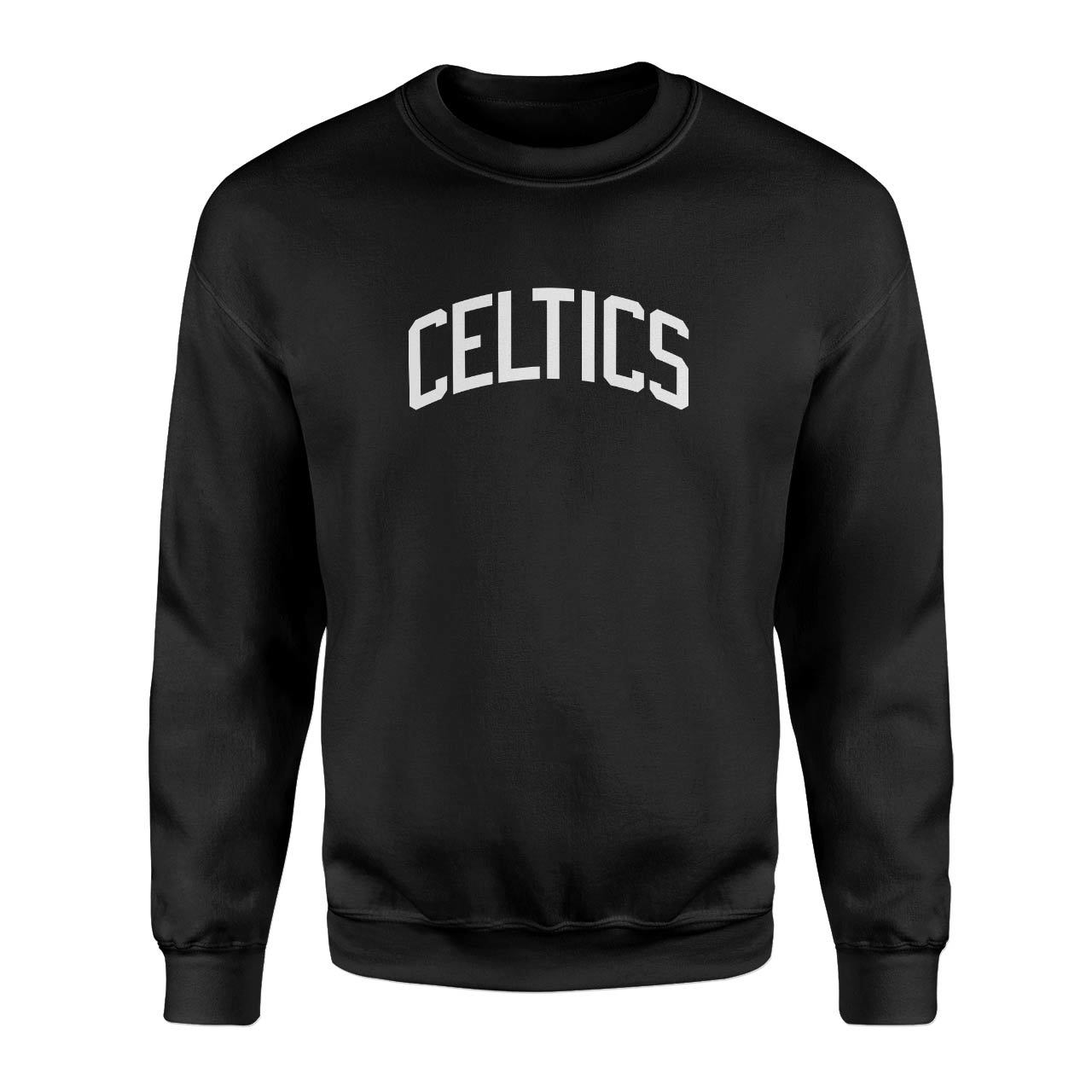 Celtics White Arch Siyah Sweatshirt