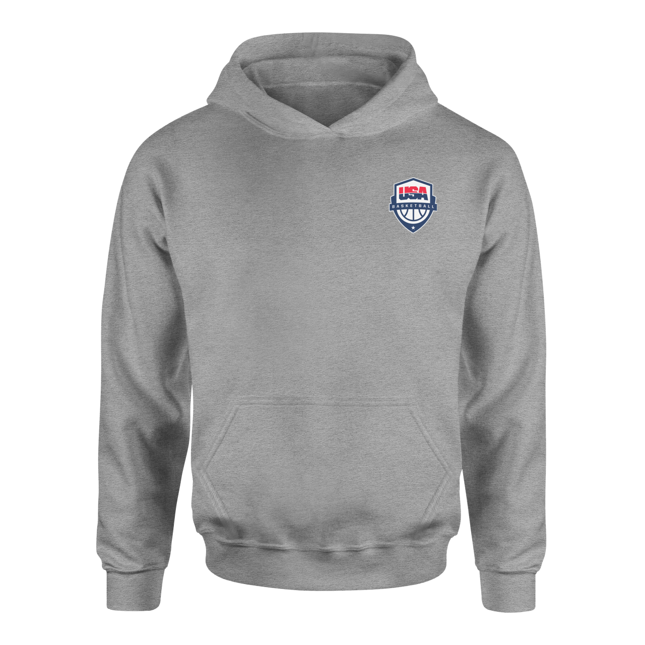 USA Superior Logo Gri Hoodie