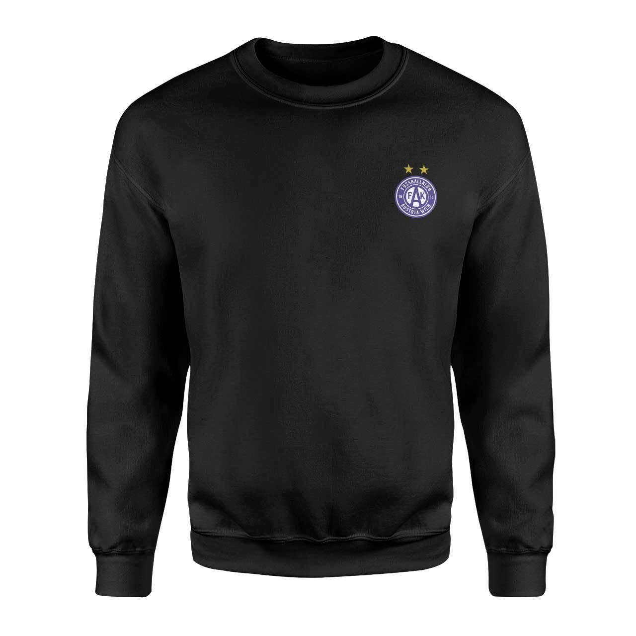 FK Austria Wien Siyah Sweatshirt