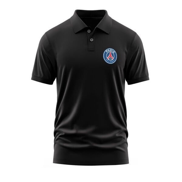 Paris Saint Germain Siyah Polo Tişört