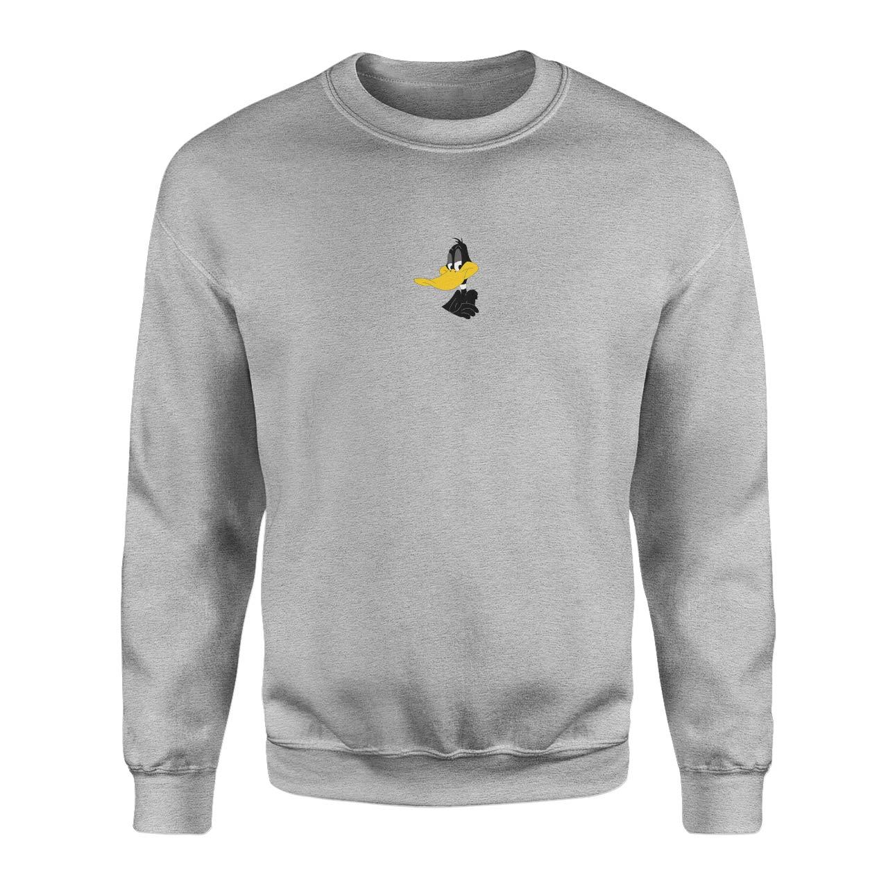 Daffy Duck Gri Sweatshirt