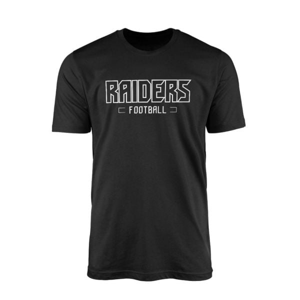 Raiders Football Siyah Tshirt