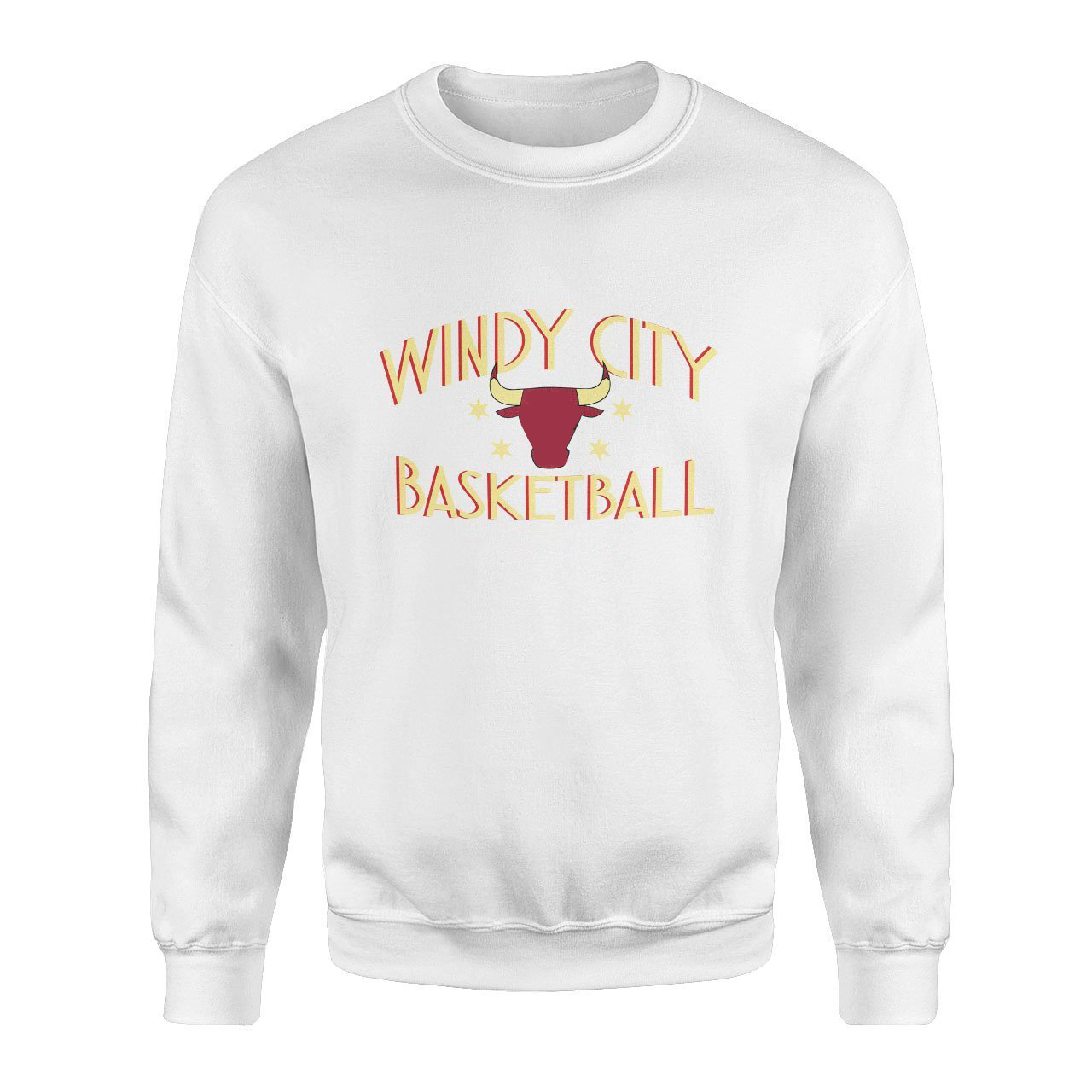 Windy City Beyaz Sweatshirt