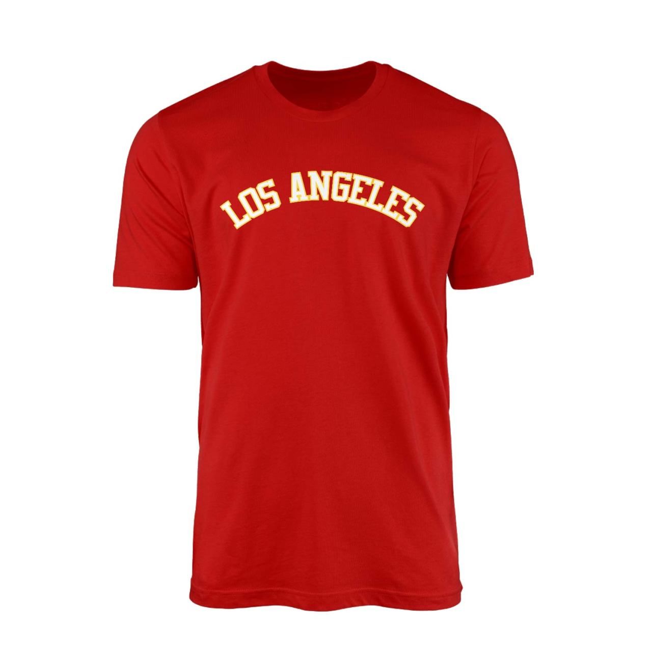Los Angeles Arch Kırmızı Tshirt