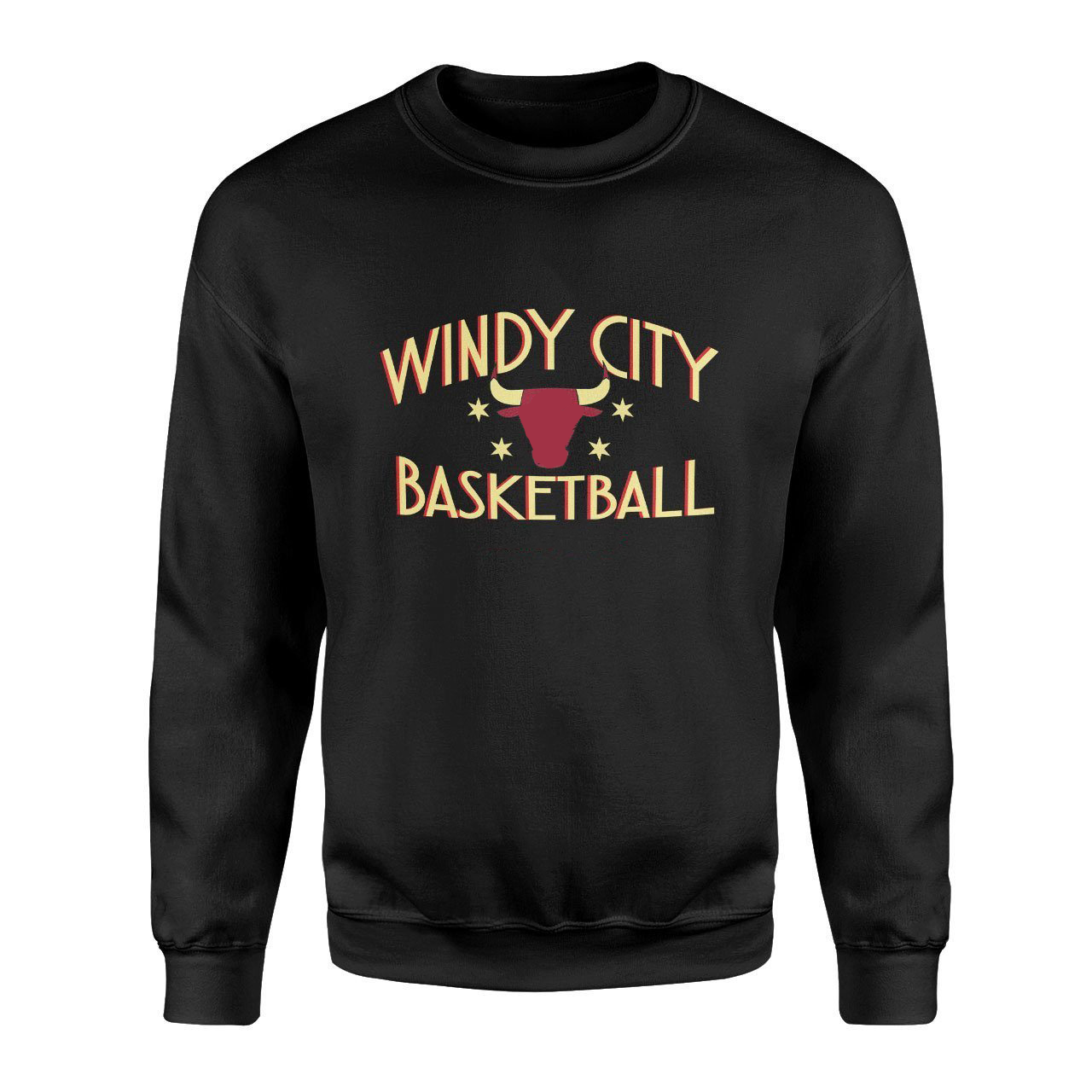 Windy City Siyah Sweatshirt