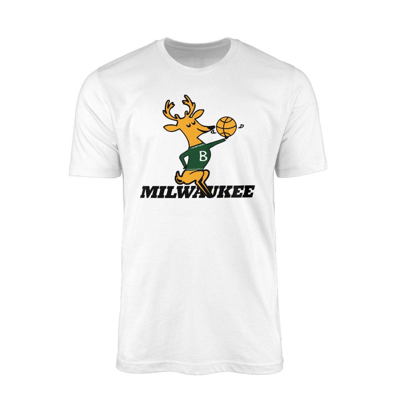 Milwaukee Retro Beyaz Tshirt
