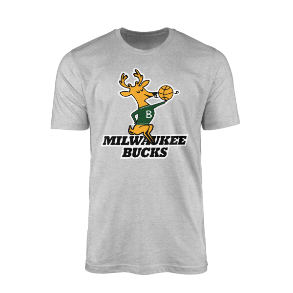 Milwaukee Retro Gri Tshirt