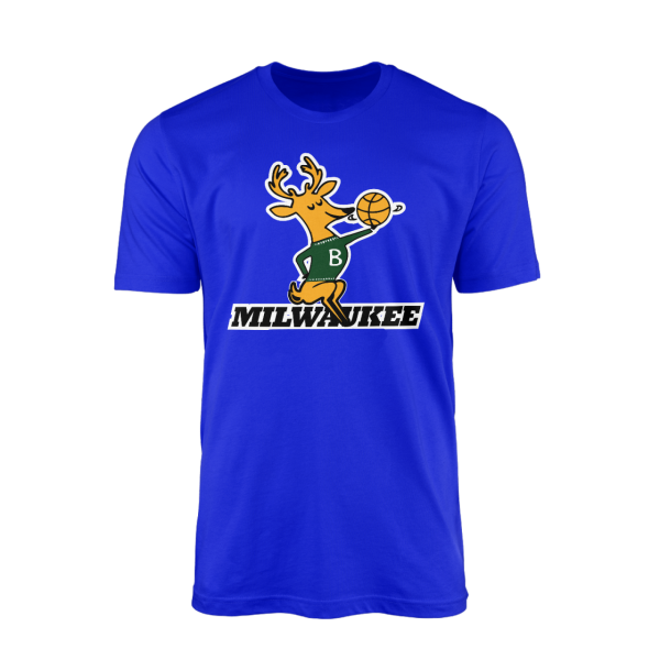 Milwaukee Retro Mavi Tshirt