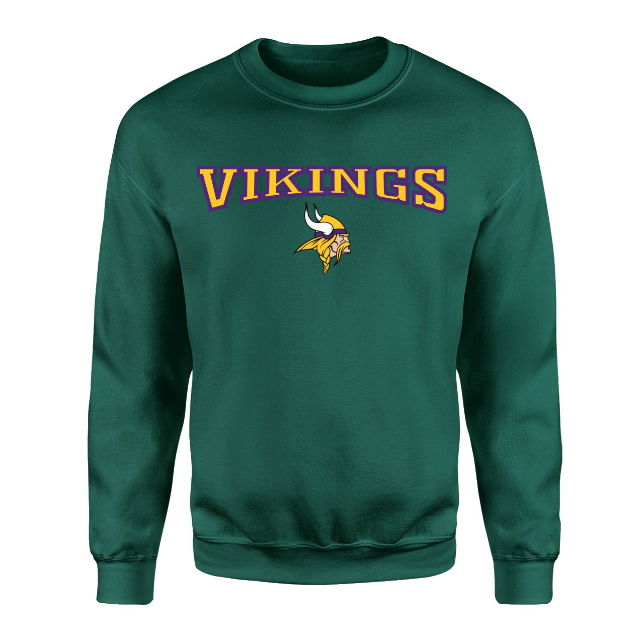 Vikings Nefti Yeşili Sweatshirt