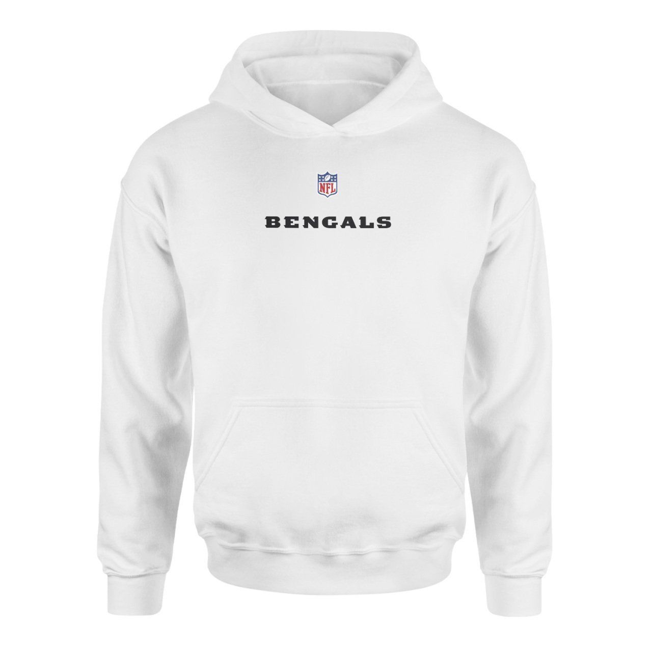 Cincinnati Bengals Iconic Beyaz Hoodie