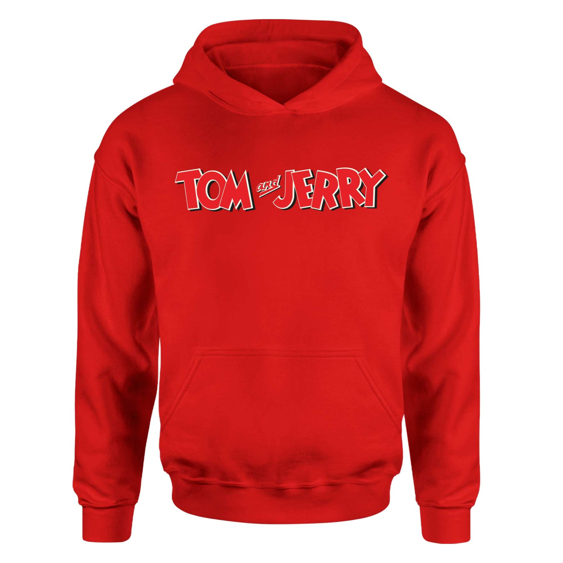 Tom ve Jerry Kırmızı Hoodie