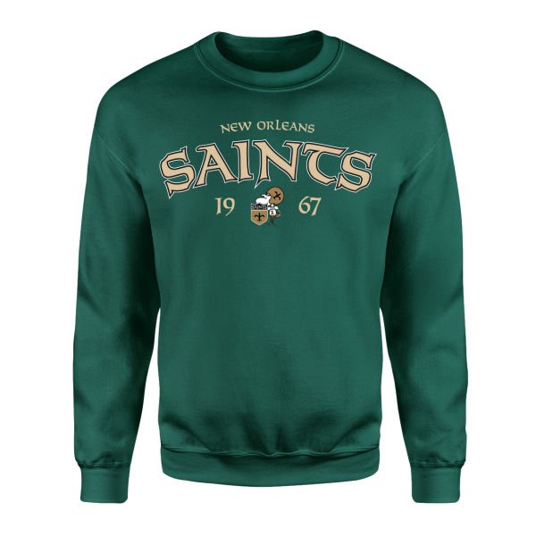Saints Nefti Yeşili Sweatshirt
