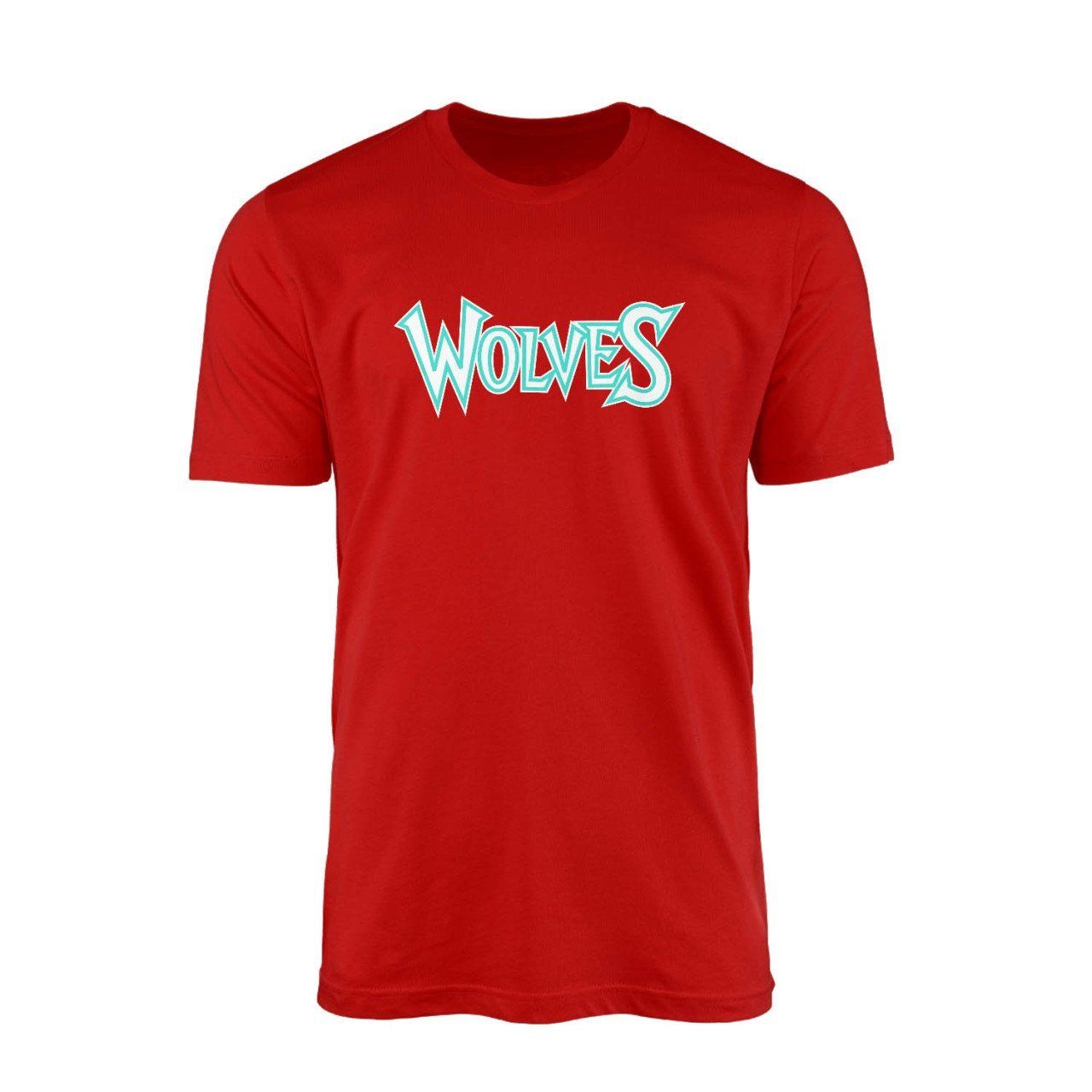 Wolves Kırmızı Tshirt