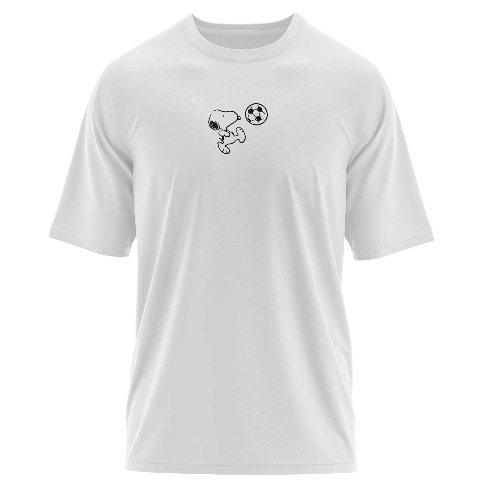 Snoopy Beyaz Oversize Tişört