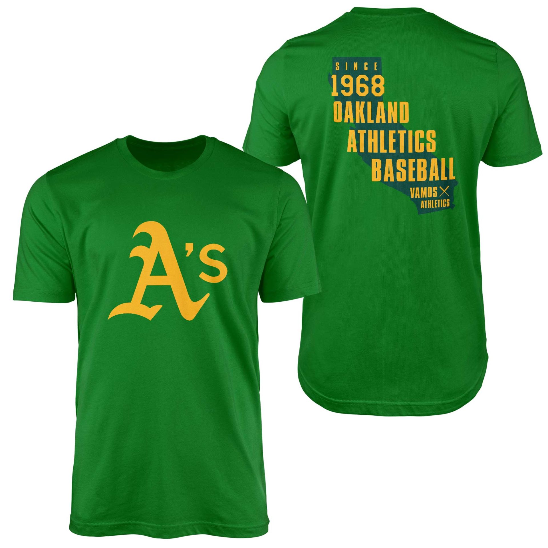 Oakland A's | Vamos Athletics Yeşil Tişört