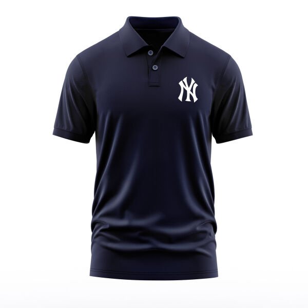 Yankees Koyu Lacivert Polo Tişört