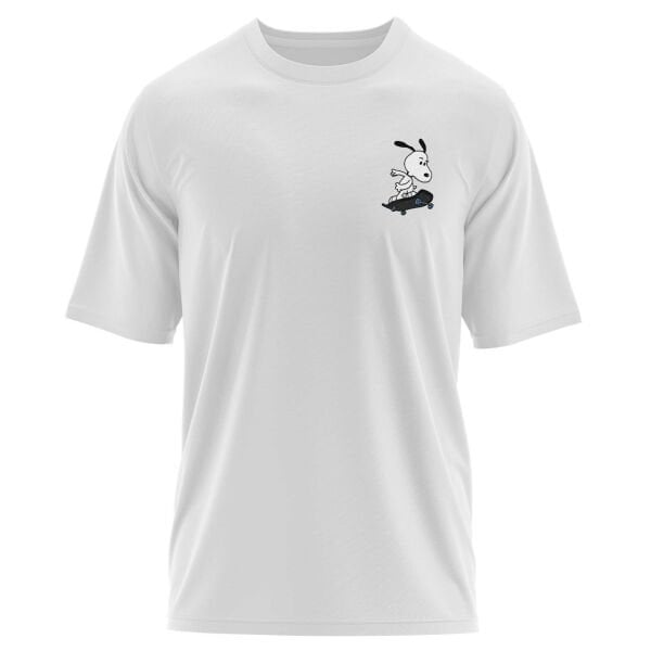 Snoopy Beyaz Oversize Tişört
