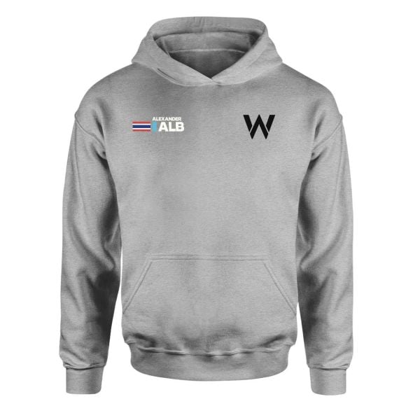 Alexander Albon Tag Gri Hoodie