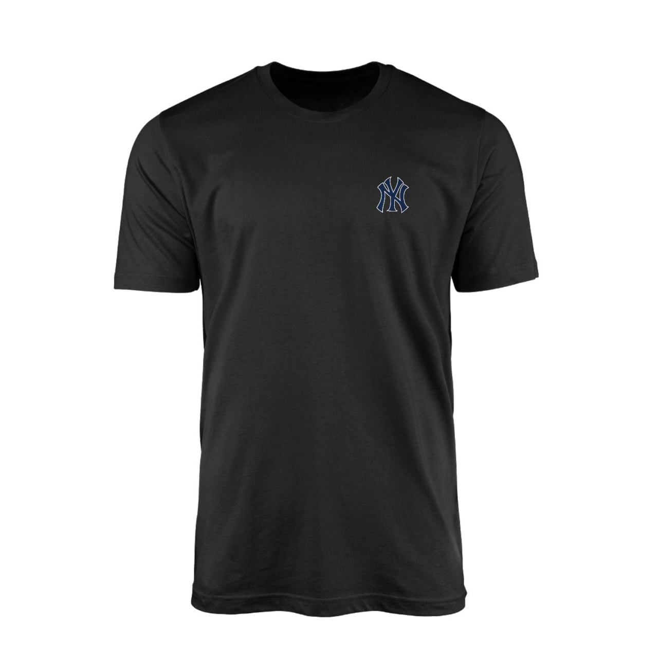 NY Yankees Superior Logo Siyah Tshirt
