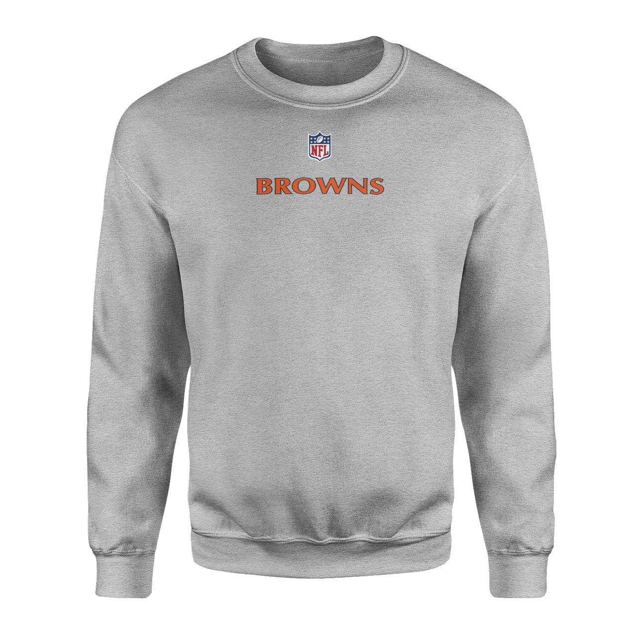 Cleveland Browns Iconic Gri Sweatshirt