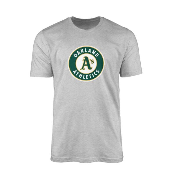 Oakland Athletics Gri Tshirt
