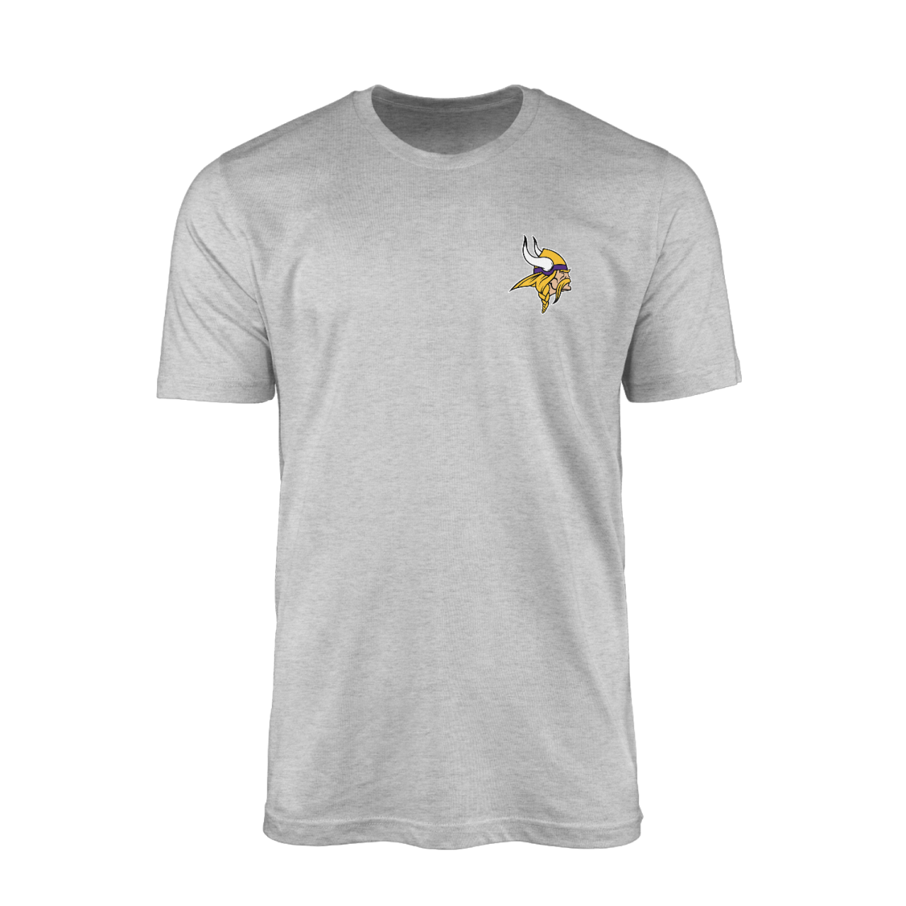 Minnesota Vikings Superior Logo Gri Tshirt