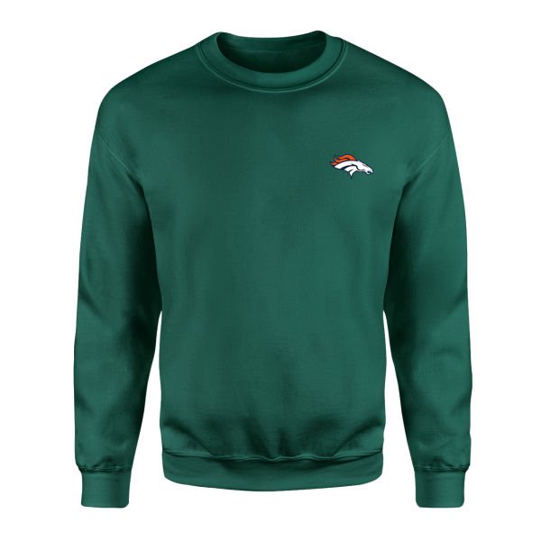 Broncos Nefti Yeşili Sweatshirt