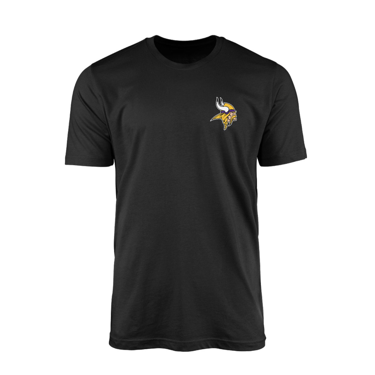 Minnesota Vikings Superior Logo Siyah Tshirt