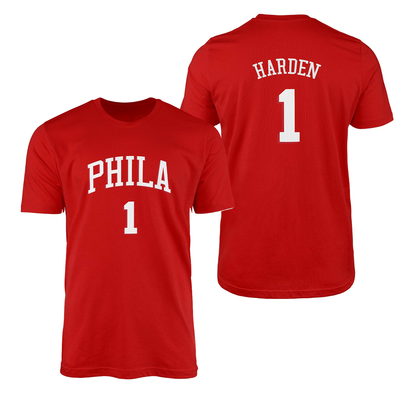 Phila Harden Forma Kırmızı Tshirt