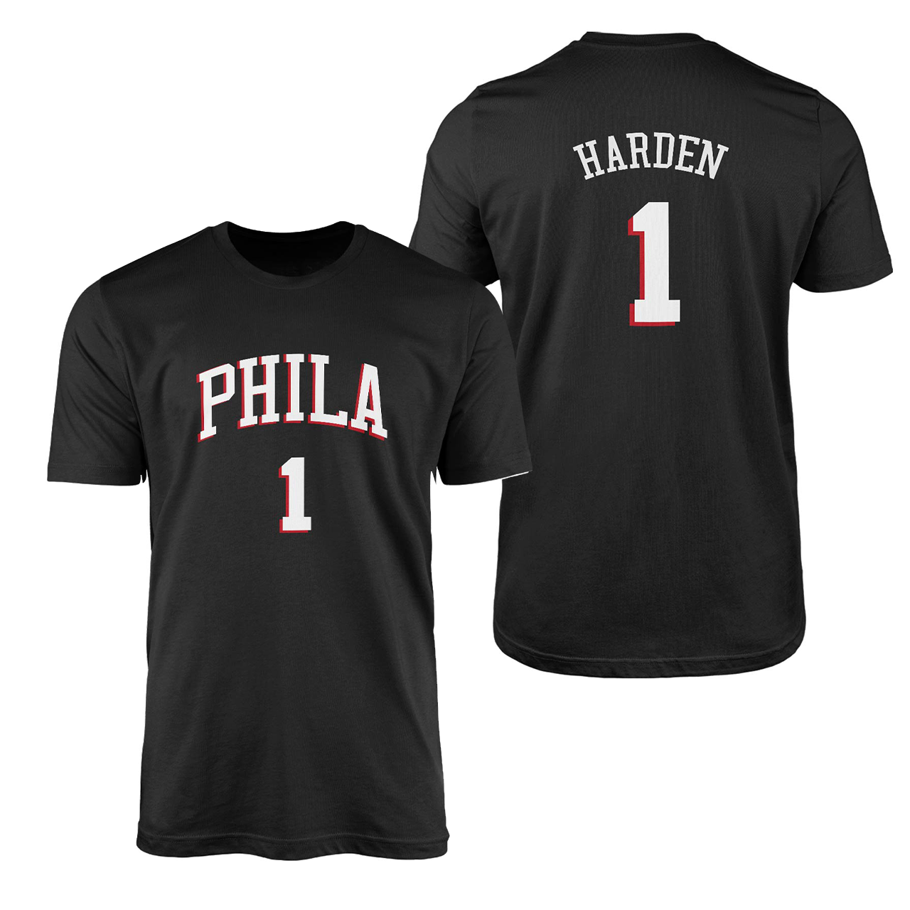 Phila Harden Forma Siyah Tshirt