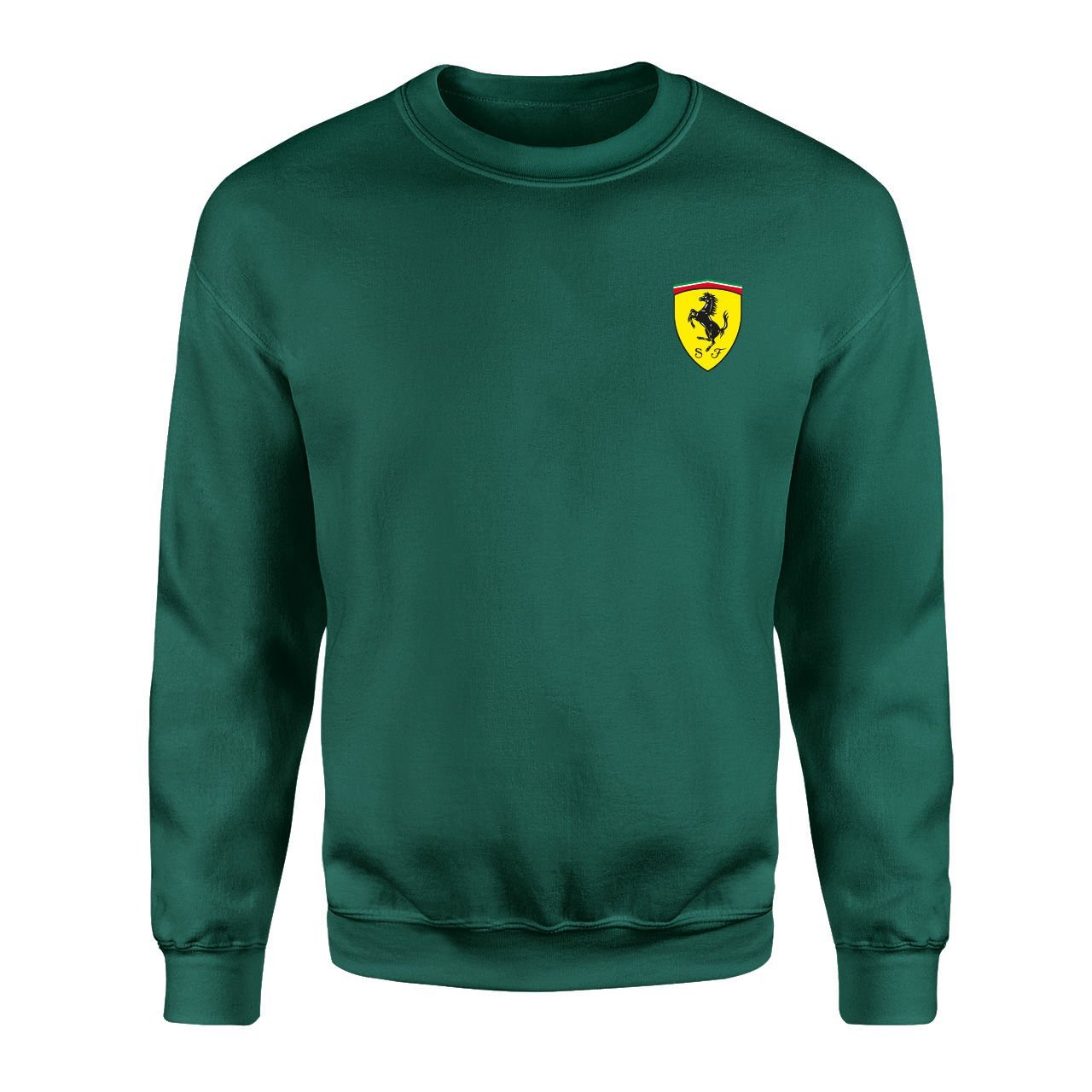 Ferrari Nefti Yeşili Sweatshirt
